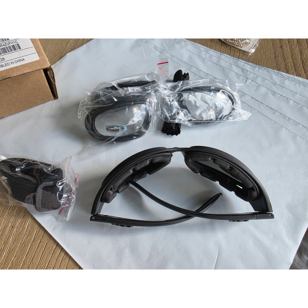 Wiley X SG-1 Tactical Goggles Matte Black Frame Smoke Gray Clear Lenses NWT - Picture 3 of 7
